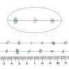 Handmade Natural Green Aventurine Chip Beads Chain CHS-H028-06A-07-2