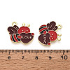 Valentine's Day Alloy Enamel Pendants ENAM-T023-13A-3