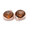 Glass Charms KK-C228-02RG-3
