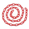 Opaque Acrylic Cable Chains X-SACR-N010-001E-2