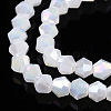 Imitation Jade Electroplate Glass Beads Strands LS-EGLA-A039-J2mm-B06-3