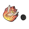Flaming Animal Alloy Enamel Pins JEWB-G046-05E-3