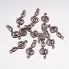 Treble Clef Pendants LS-TIBEP-R315-R-FF-4