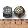 Natural Indian Agate Dices G-T143-29-04-3