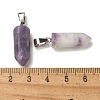 Natural Lepidolite Pendants G-Z067-07P-15-4