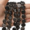 Natural Silver Sheen Obsidian Beads Strands G-L648-B23-15mm-02-2