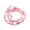 Natural Pink Opal Beads Strands G-O170-49-2