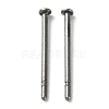 Titanium Stud Earring Findings X-FIND-R096-02A-P-1