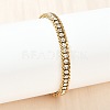 304 Stainless Steel Curb Chain Bracelets for Women BJEW-Z143-21G-3
