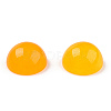 Natural White Jade Cabochons G-R416-6mm-06-4