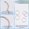 10Pcs 316L Stainless Steel Sleeper Earrings EJEW-BBC0001-56B-6