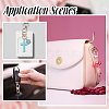 12Pcs 6 Colors Resin & Alloy Enamel Pendant Decorations HJEW-HY00177-5