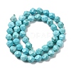 Natural Magnesite Beads Strands G-P598-B01-02-3