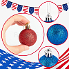 3 Colors Plastic Ball Hanging Ornament KY-WH0046-35-3