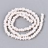 Opaque Glass Beads Strands GLAA-N019-3mm-04-3