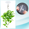12 Bags Plastic & Iron Self-Adhesive Ceiling Hook AJEW-WR0003-31-3