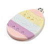 Easter Handmad Polymer Clay Pendants CLAY-E008-04P-2