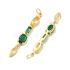 Brass Micro Pave Cubic Zirconia Pendants KK-H259-12C-G02-2