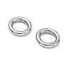 Tarnish Resistant 304 Stainless Steel Spring Gate Rings STAS-D070-01P-2