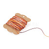 50M Gradient Color Waxed Polyester Cords YC-TADJ0001-04D-2
