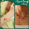 15Pcs 3 Styles Christmas Opaque Resin Pendants RESI-YW0004-76-6