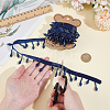 3 Yards Polyester Acrylic Beaded Trim OCOR-OC0001-88A-3