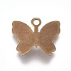 Brass Filigree Pendants KK-G368-07AB-2