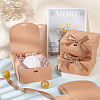 Square Kraft Paper Jewelry Gift Boxes CBOX-WH0003-35C-4