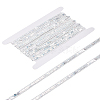 5M Sparkle Metallic Polyester Lace Ribbon OCOR-LP0001-23B-1