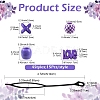 Acrylic Hair Coil Cuffs FIND-FZC0005-004B-02-3