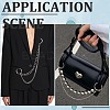 10Pcs Alloy Spring Gate Rings FIND-SP0001-38P-5