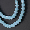 Faceted Bicone Opal Beads Strands EGLA-P017-01B-3