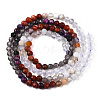 Natural & Synthetic Mixed Gemstone Beads Strands G-D080-A01-02-20-2