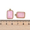 Natural Rose Quartz Pendants X-STAS-K291-04G-01-3