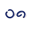 Spray Painted Iron Open Jump Rings IFIN-T017-04C-3