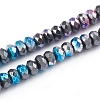 Electroplated Non-magnetic Synthetic Hematite Beads Strands G-L562-12A-1