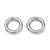 Tarnish Resistant 304 Stainless Steel Spring Gate Rings STAS-D070-01P-1