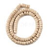 Natural Fossil Beads Strands G-M420-A10-01-4
