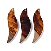 Resin & Wood Big Pendants WOOD-F015-18B-1