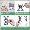 DIY Wood & Aluminium Round Tube Wind Chime Making Kits DIY-WH20038-007-3