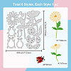 Carbon Steel Cutting Dies Stencils DIY-WH0309-1398-6