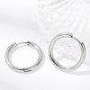 Tarnish Resistant 201 Stainless Steel Huggie Hoop Earrings Findings STAS-F149-33P-A-1