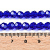Transparent Glass Beads Strands EGLA-A035-T4mm-D06-4