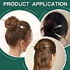 2Pcs Brass Hair Sticks OHAR-PH00009-5