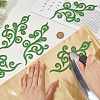Flower Computerized Embroidery Cloth Iron on/Sew on Patches PATC-WH20017-13A-3