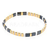 Bohemian Glass Seed Beaded Stretch Bracelets JM4508-53-1