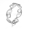 304 Stainless Steel Finger Rings for Women FS-WGFE90D-05-2
