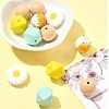 5 Styles Food Grade Eco-Friendly Silicone Beads SIL-FS0001-25-8