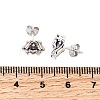 Halloween 925 Sterling Silver Cubic Zirconia Stud Earrings EJEW-P327-01D-AS-3