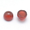 Natural Carnelian Cabochons X-G-P393-R03-4mm-2